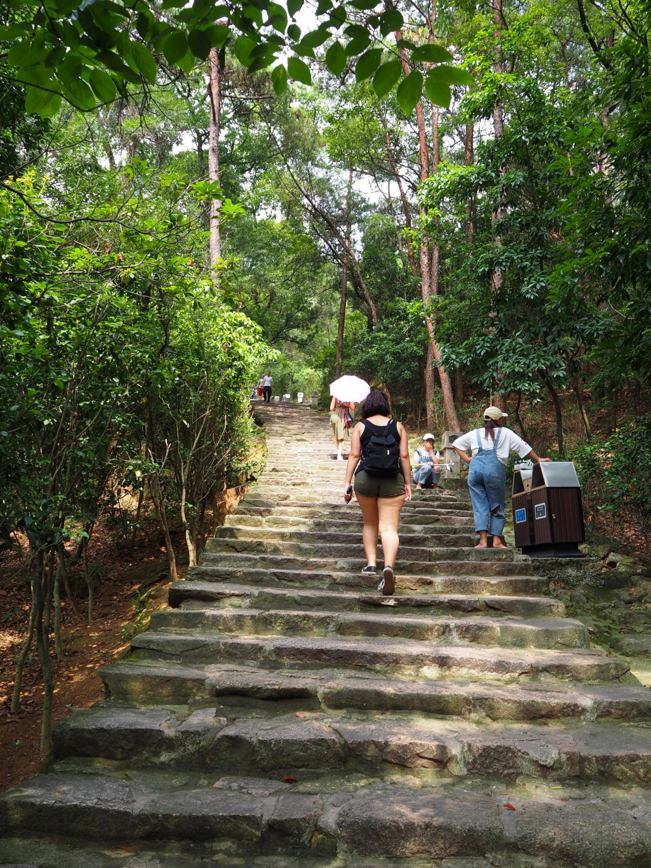 Steps in China